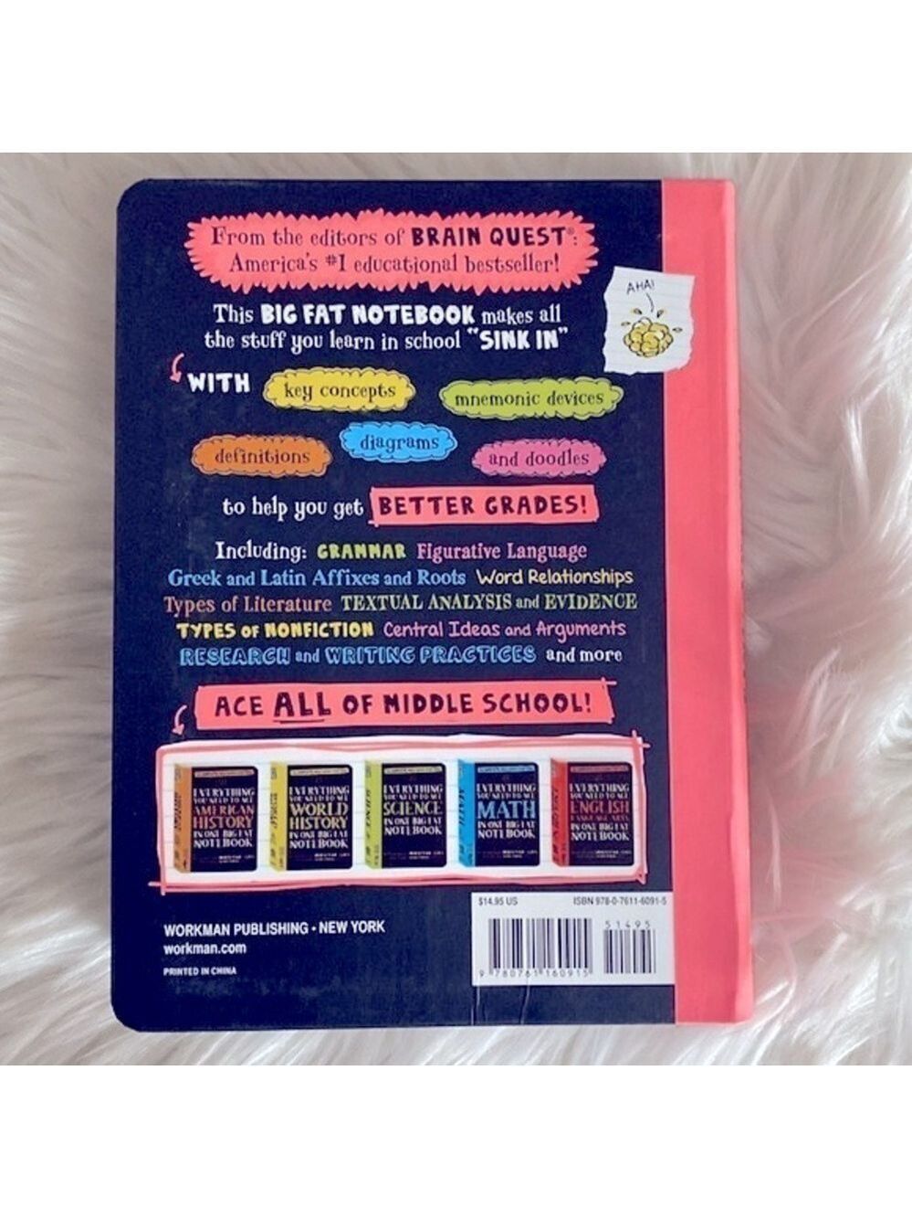Everything you need to ace English language arts in one big fat notebook book - Picture 2 of 7